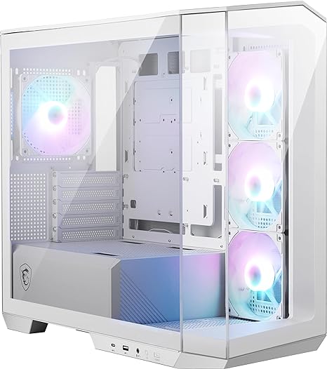 MSI Gaming PC Casing MAG PANO M100R PZ White MSI Gaming PC Casing MAG PANO M100R PZ White